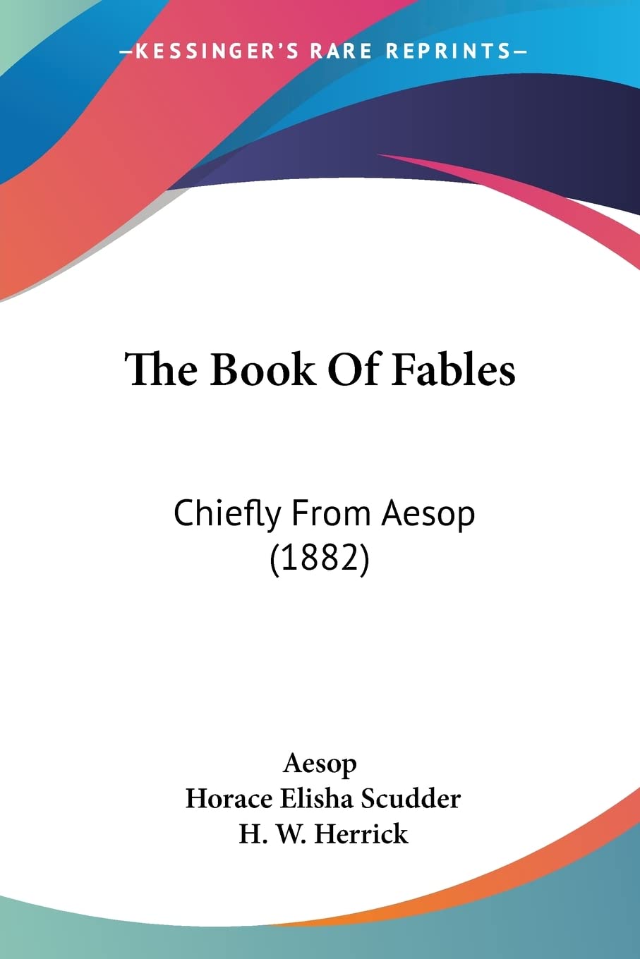 The Book Of Fables: Chiefly From Aesop (1882)