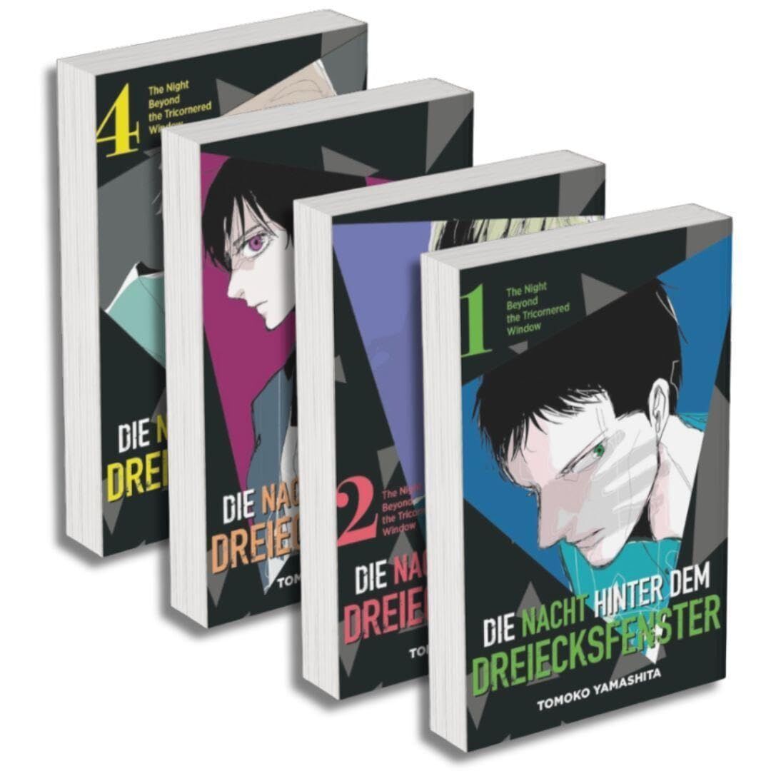 Die Nacht hinter dem Dreiecksfenster - The Night Beyond the Tricornered Window: Manga Pack 1 (Band 1-4)