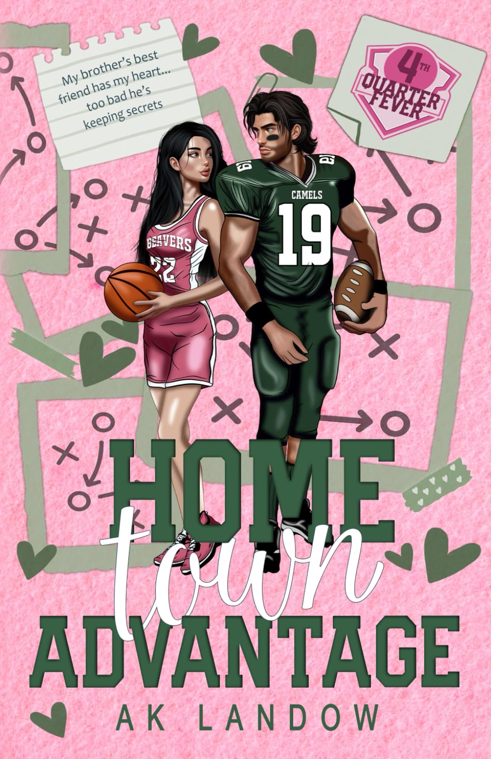 Home Town Advantage: A Football and Basketball Romantic Comedy (Fourth Quarter Fever, Band 1)