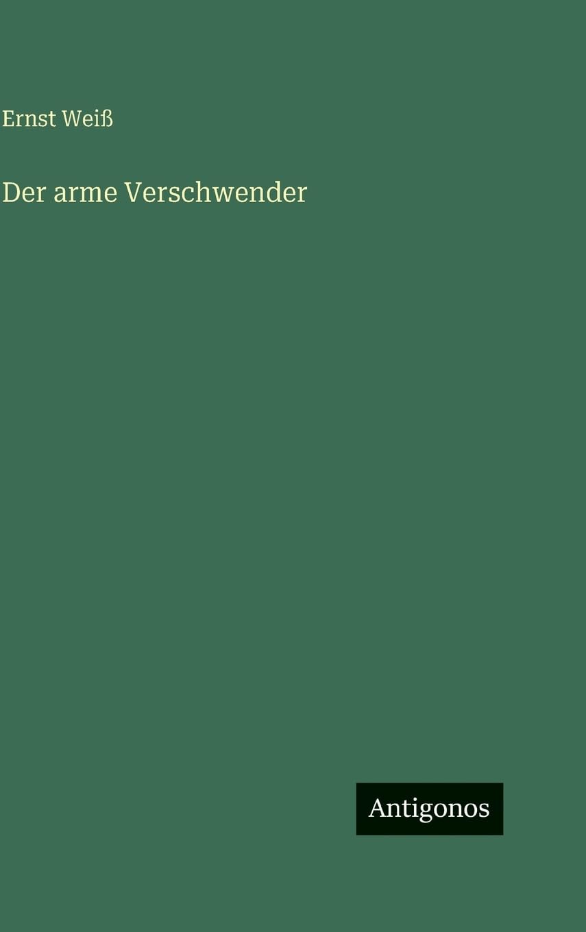 Der arme Verschwender
