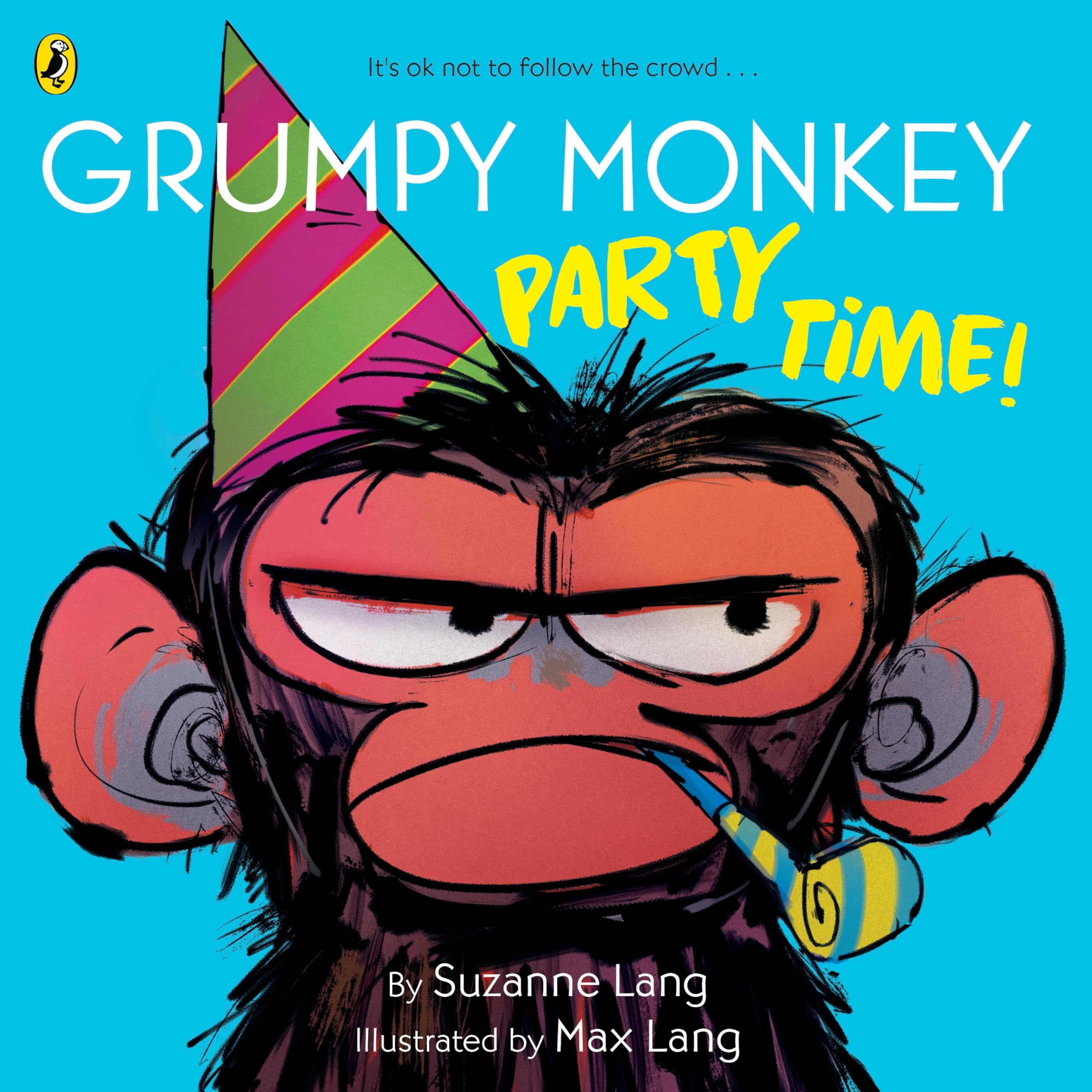 Grumpy Monkey Party Time!: A picture book about social anxiety for kids