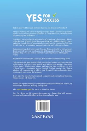 Yes For Success: How to Achieve Life Harmony and Fulfillment