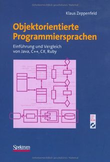 Objektorientierte Programmiersprachen. Einführung und Vergleich von Java, C++, C# und Ruby