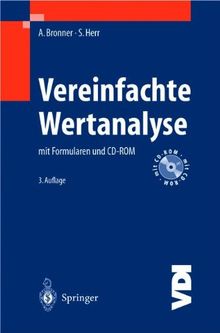 Vereinfachte Wertanalyse mit Formularen und CD-ROM (VDI-Buch)