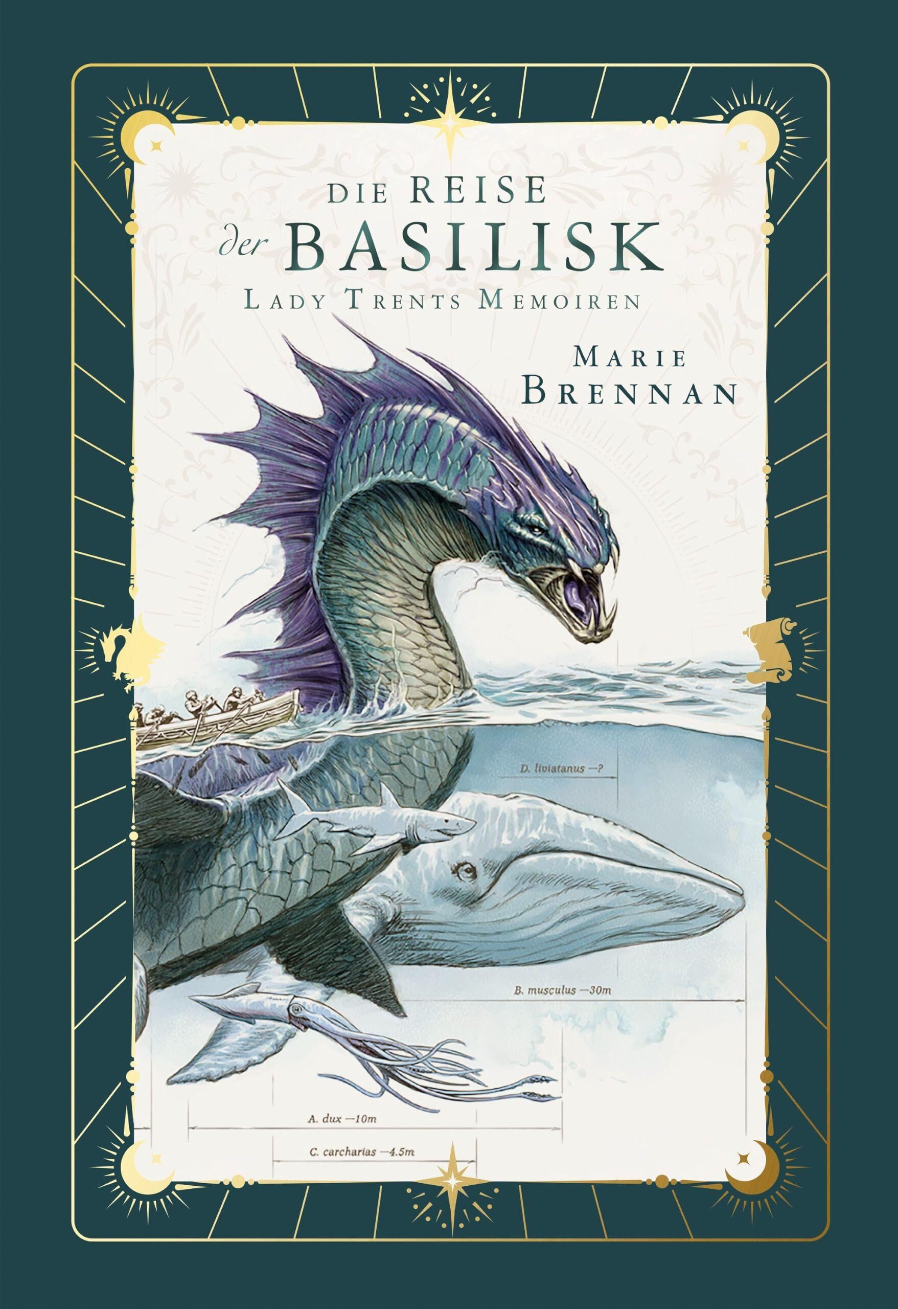 Lady Trents Memoiren 3: Die Reise der Basilisk | mit gestaltetem Farbschnitt