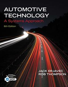 Automotive Technology: A Systems Approach (Mindtap Course List)