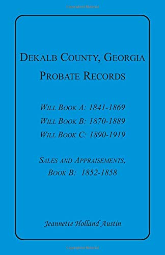 DeKalb County, Georgia, Probate Records