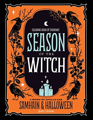 Amy Cesari Coloring Book Of Shadows, Season Of The Witch