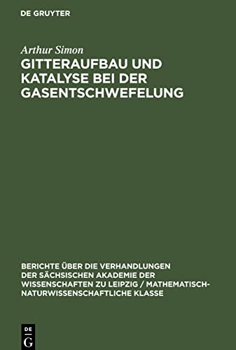 Gitteraufbau und Katalyse bei der Gasentschwefelung