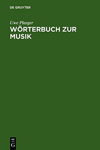 Wörterbuch zur Musik / Dictionnaire de la terminologie musicale: deutsch-französisch, französisch-deutsch