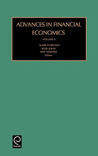Advances in Financial Economics: 6 (Advances in Financial Economics): Vol 6