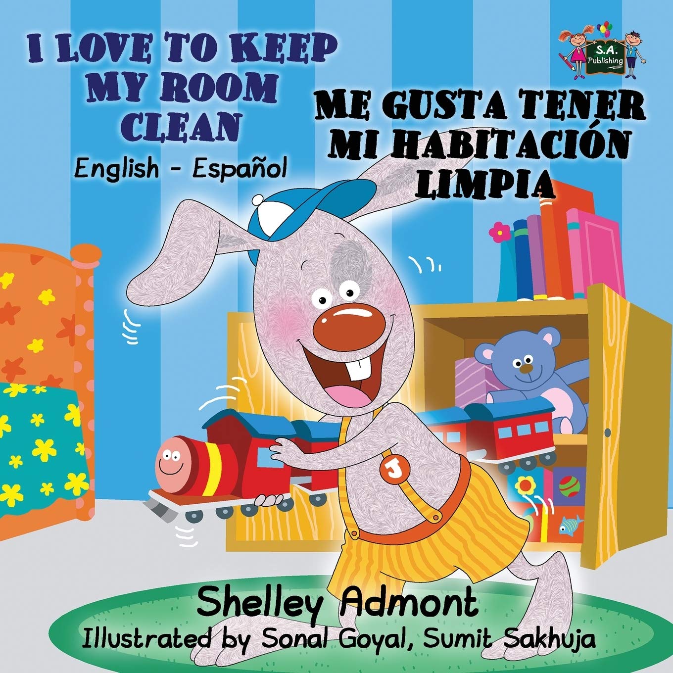 I Love to Keep My Room Clean - Me gusta tener mi habitación limpia: English Spanish Bilingual Edition (English Spanish Bilingual Children's Book Collection)
