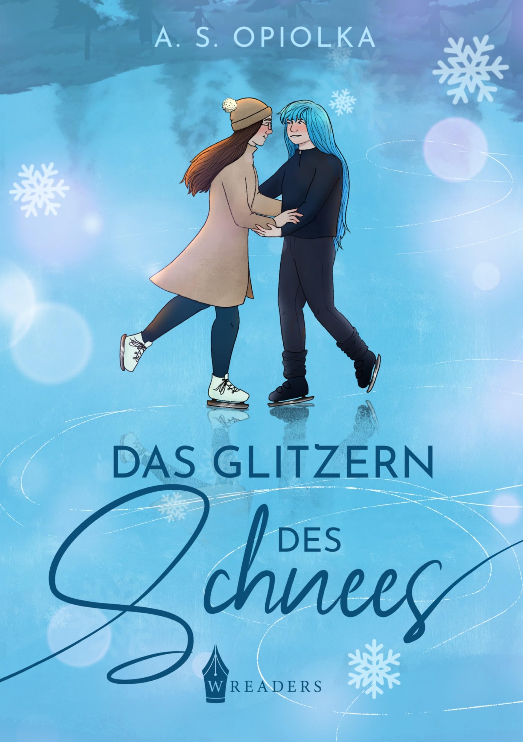 Das Glitzern des Schnees:Mit wunderschönem limitierten Farbschnitt (Wellenfarben)
