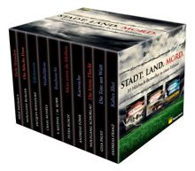 ADAC Motorwelt-Box: Tiefe Wunden / Die falsche Frau / Eifelsturm / Wolfsfährte / Rauhnacht / Mein wirst du bleiben / Karwoche / Die letzte Flucht / ... Watt / Kaltes Blut, 54 CDs: Gekürzte Lesungen