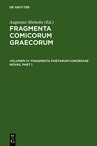 Fragmenta poetarum comoediae novae (Fragmenta comicorum Graecorum)