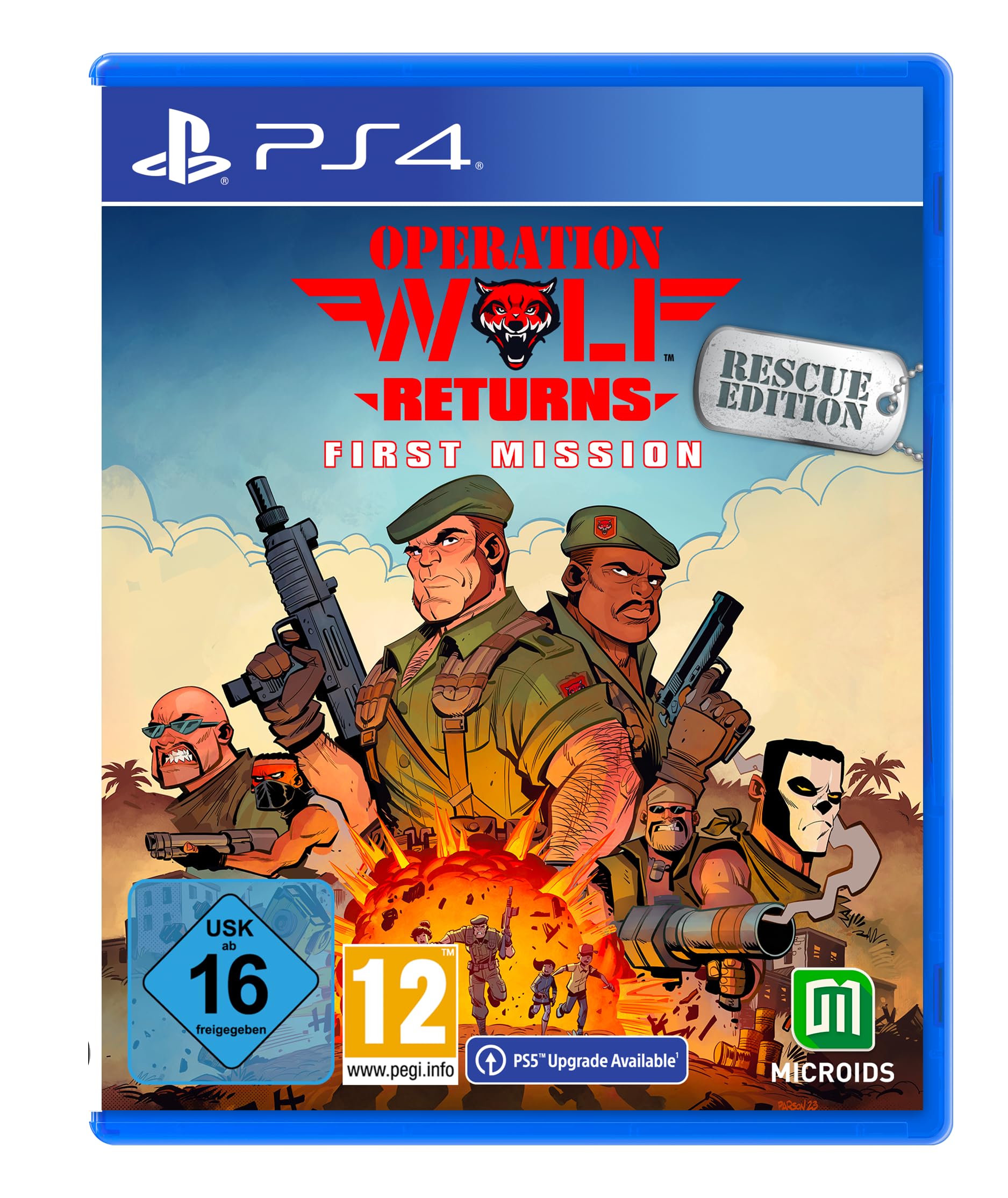 Operation Wolf Returns: First Mission - Rescue Edition [PS4]