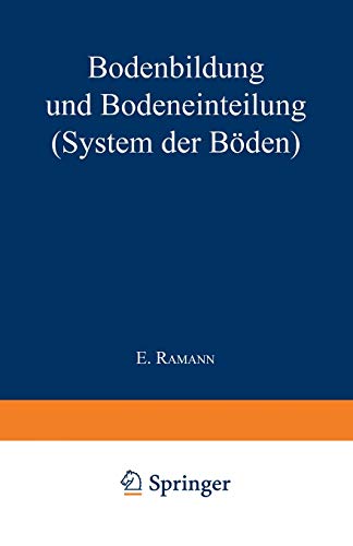 Bodenbildung und Bodeneinteilung: System der Böden