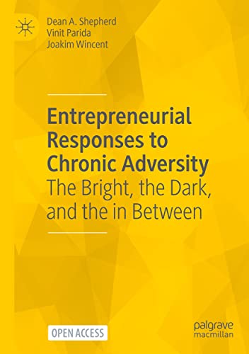 Entrepreneurial Responses to Chronic Adversity - Dean A Shepherd Vinit Parida Joakim Wincent Kartoniert (TB)
