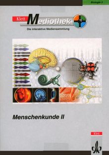 Klett Mediothek Biologie, CD-ROMs, Tl.3 : Menschenkunde 2, 1 CD-ROM Für Windows 95/98/ME/XP/NT/2000 oder MacOS 8.1-9.x. 5.-10. Klasse. Einzellizenz