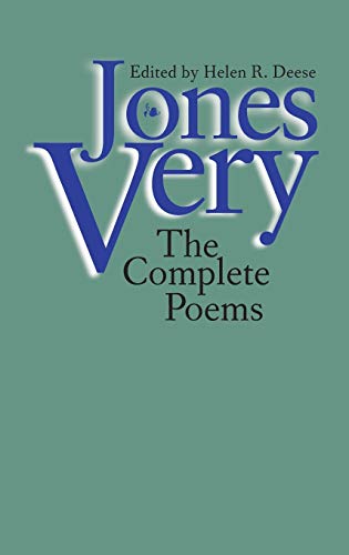 Jones Very: The Complete Poems (World Peace Foundation Study)