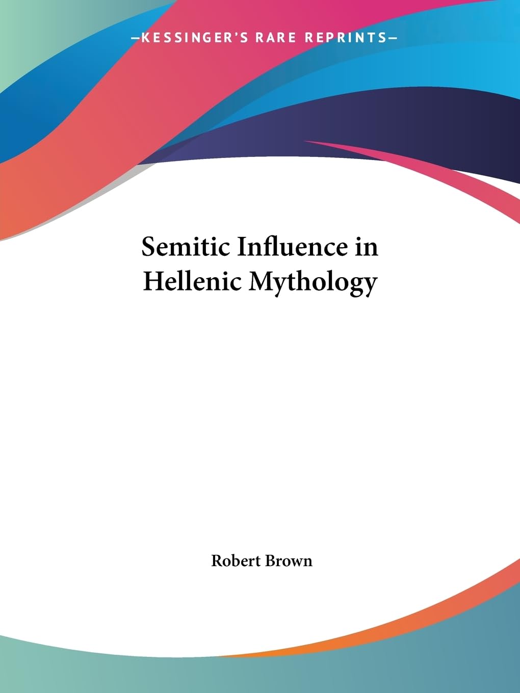 Semitic Influence in Hellenic Mythology