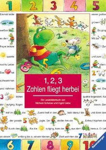 Lesebilderbuch: 1, 2, 3 Zahlen fliegt herbei