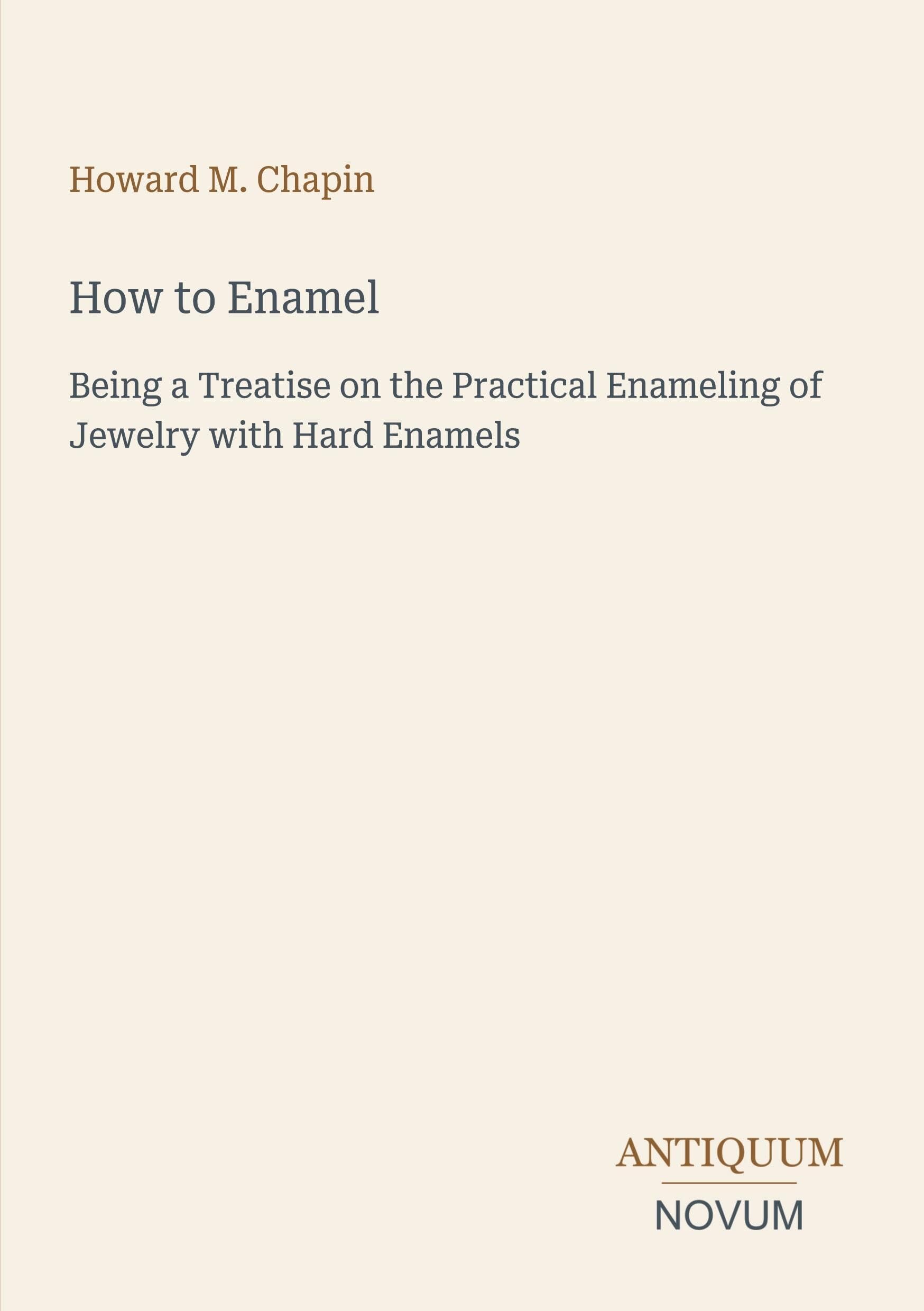 How to Enamel