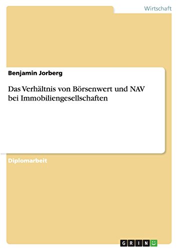Das Verhältnis von Börsenwert und NAV bei Immobiliengesellschaften