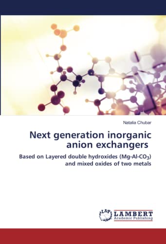 Next generation inorganic anion exchangers: Based on Layered double hydroxides (Mg-Al-CO3) and mixed oxides of two metals