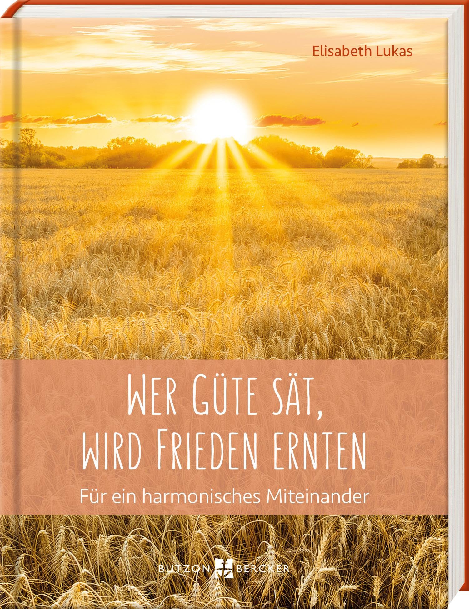 Wer Güte sät, wird Frieden ernten: Für ein harmonisches Miteinander (Edition Elisabeth Lukas)