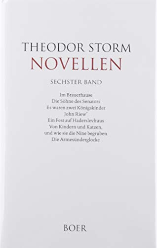 Novellen sechster Band