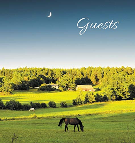 GUEST BOOK for Guest House, Airbnb, Bed & Breakfast, Vacation Home, Retreat Centre: HARDCOVER Visitors Book, Guest Comments Book, Vacation Home Guest Book