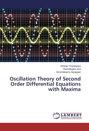 Oscillation Theory of Second Order Differential Equations with Maxima