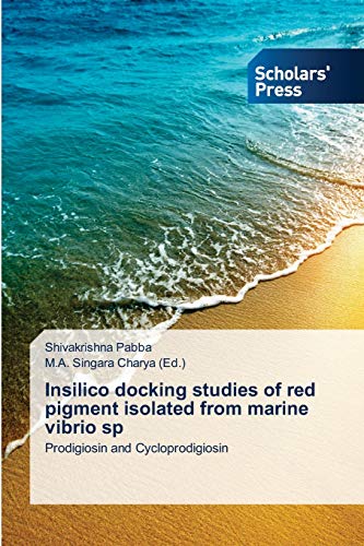 Insilico docking studies of red pigment isolated from marine vibrio sp: Prodigiosin and Cycloprodigiosin