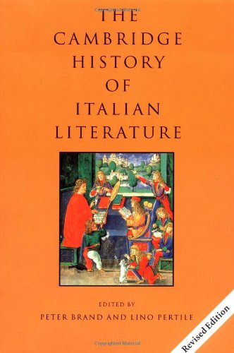 Camb Hist Italian Lit rev edition