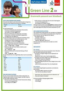 Klett Green Line 2 G9 Klasse 6 - Auf einen Blick: Grammatik passend zum Schulbuch von Weisshaar, Harald | Buch | Zustand sehr gut