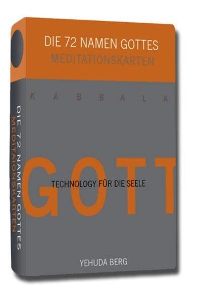 Die 72 Namen Gottes. 72 Meditationskarten: Technologie für die Seele