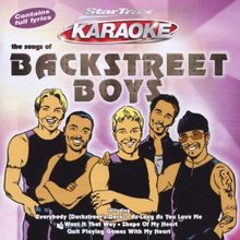 The Songs Of Backstreet Boys [KARAOKE]