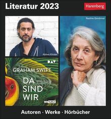 Literatur Tagesabreißkalender 2023: Kulturkalender - Autoren, Werke, Hörbücher