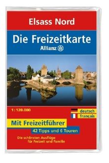 Die Allianz Freizeitkarte Elsass Nord, Südwestpfalz 1:120 000