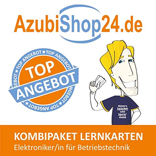AzubiShop24.de Kombi-Paket Lernkarten Elektroniker/-in für Betriebstechnik: Erfolgreiche Prüfungsvorbereitung auf die Abschlussprüfung