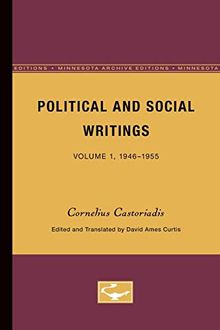 Political and Social Writings: Volume 1, 1946-1955