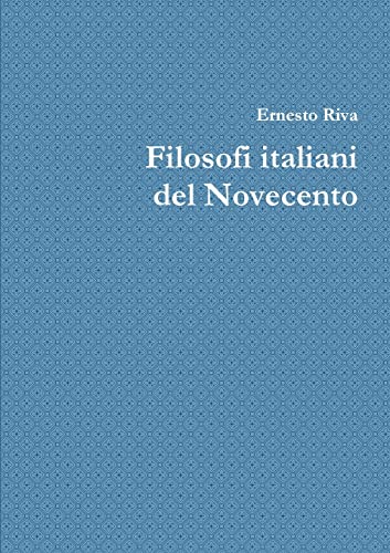 Filosofi italiani del Novecento