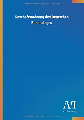 Geschäftsordnung des Deutschen Bundestages