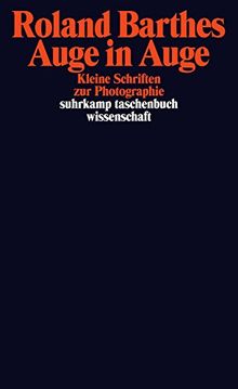 Auge in Auge: Kleine Schriften zur Photographie (suhrkamp taschenbuch wissenschaft)