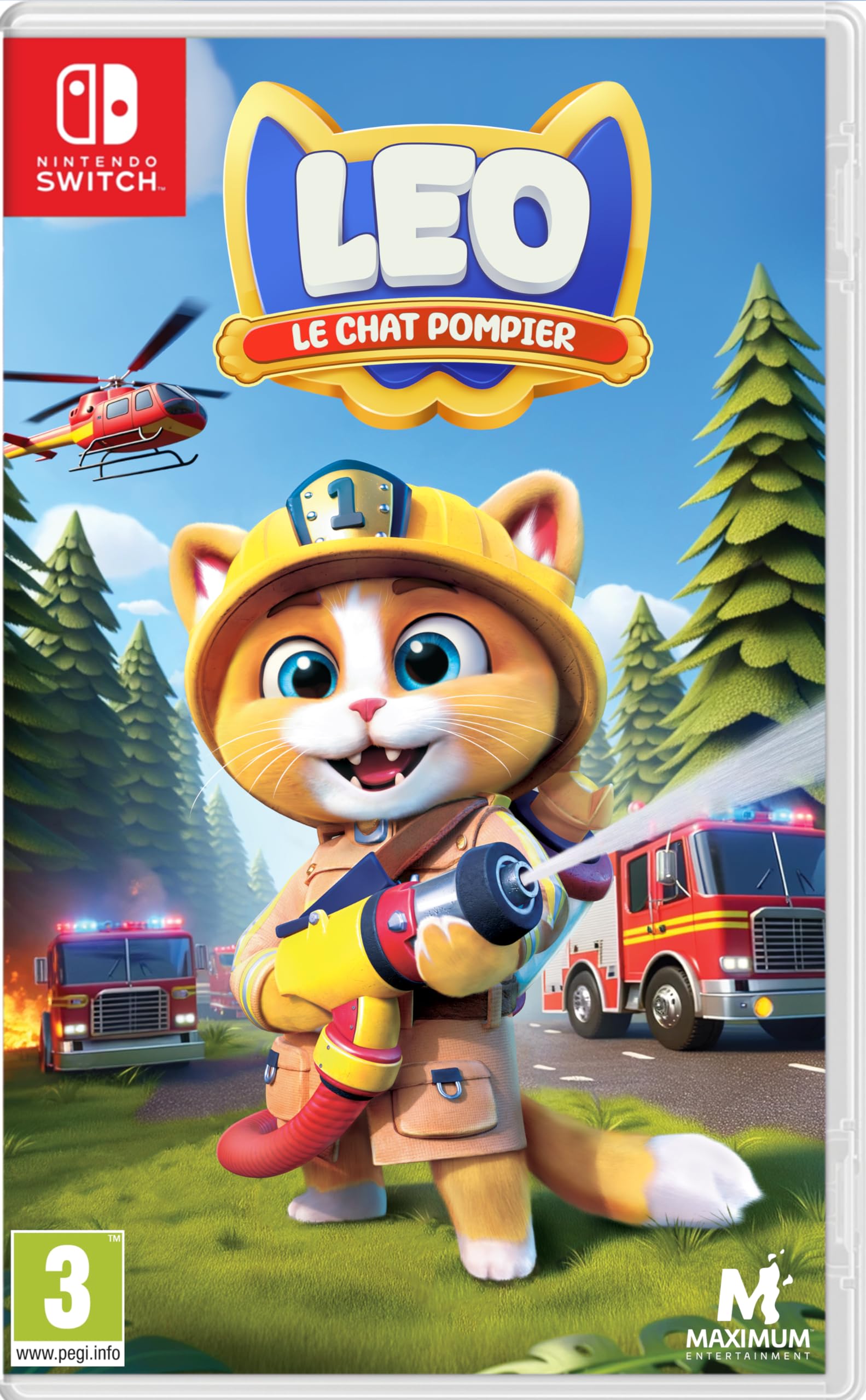Maximum Entertainment Leo Le Chat Pompier Nintendo Switch - Neuf - Image 5