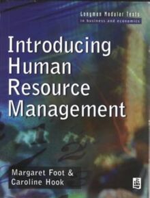 Human Resource Management (Longman Modular Texts in Business and Economics)