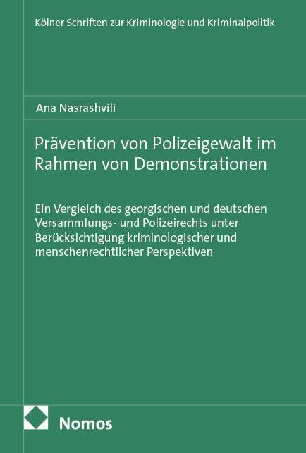 Prävention von Polizeigewalt im Rahmen von Demonstrationen