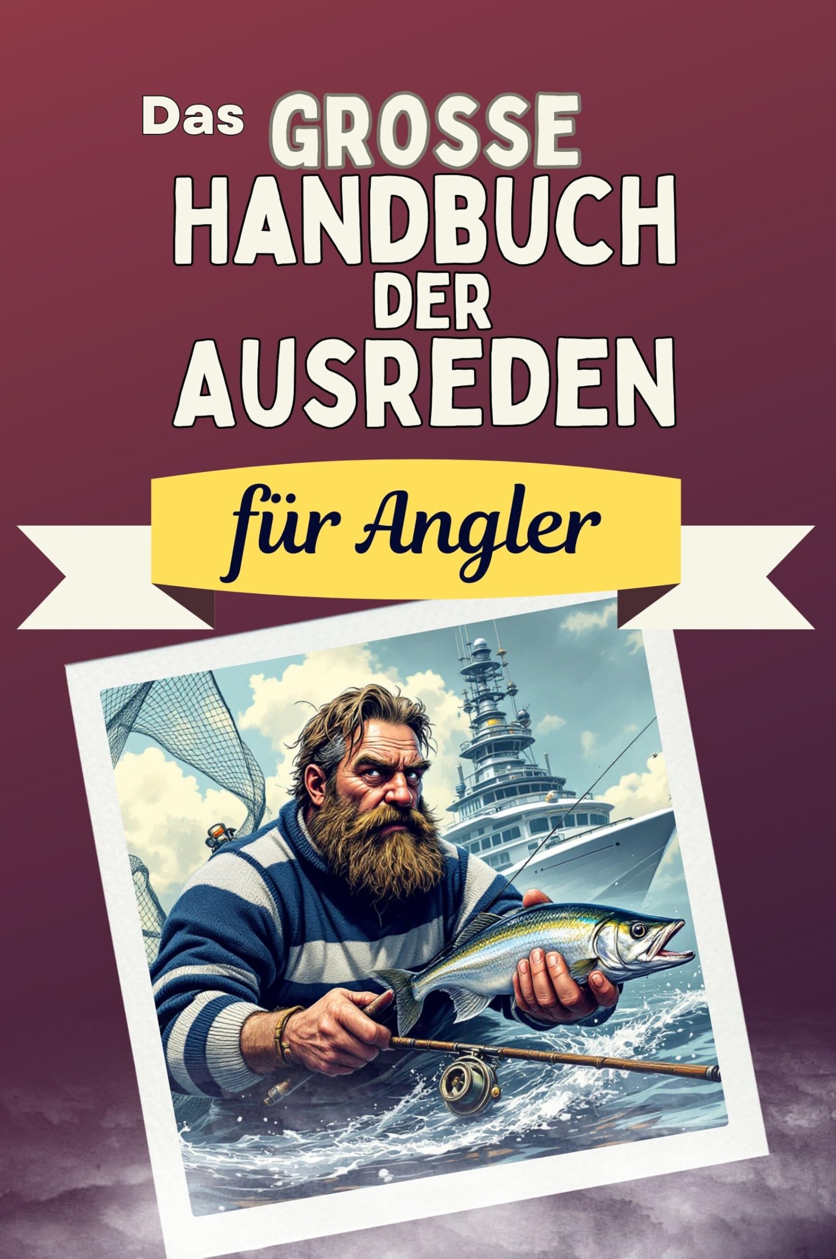 Das große Handbuch der Ausreden für Angler - Das perfekte Geschenk für Erwachsene und Teenager für Weihnachten und Geburtstag
