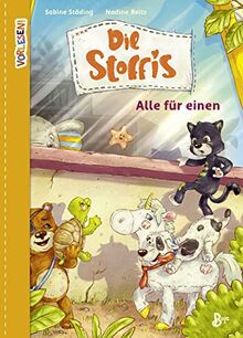 Die Stoffis - Alle für einen (Band 2): Eine fröhliche Vorlesegeschichte rund um eine Gruppe flauschiger Plüschtiere (Vorlesen)